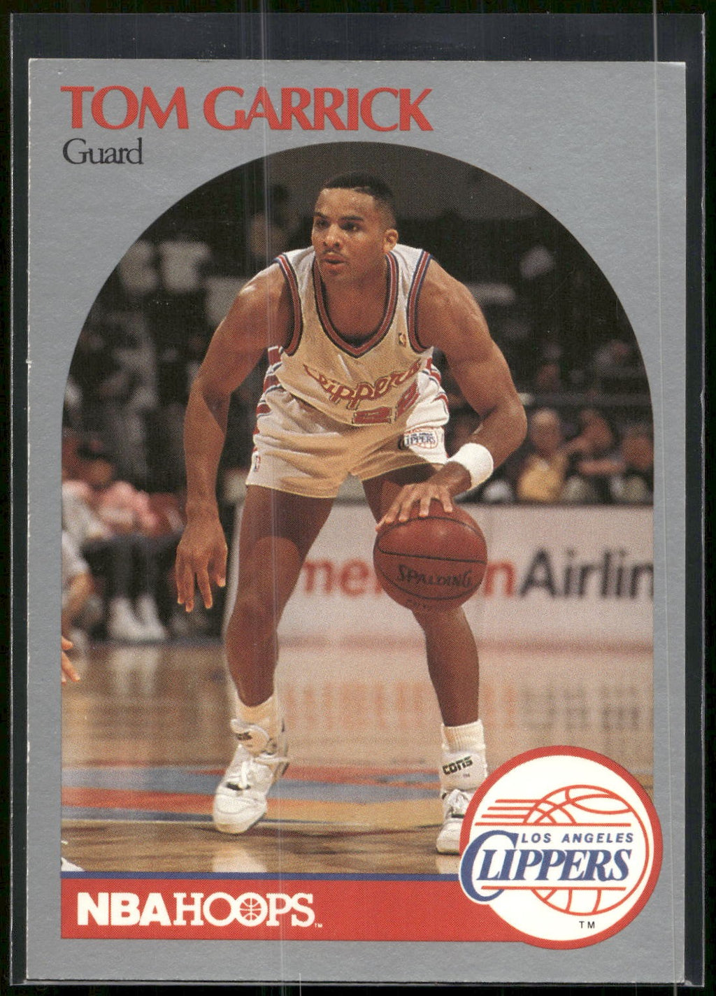 1990-91 Hoops #144 Tom Garrick