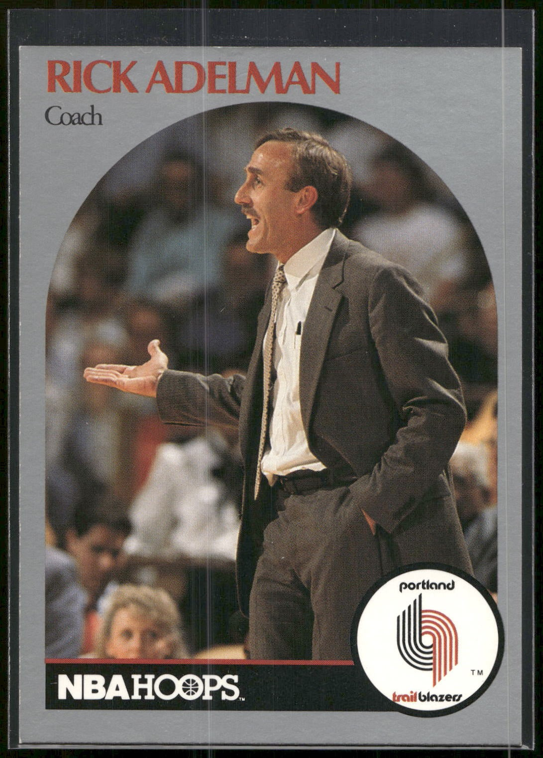 1990-91 Hoops #326 Rick Adelman