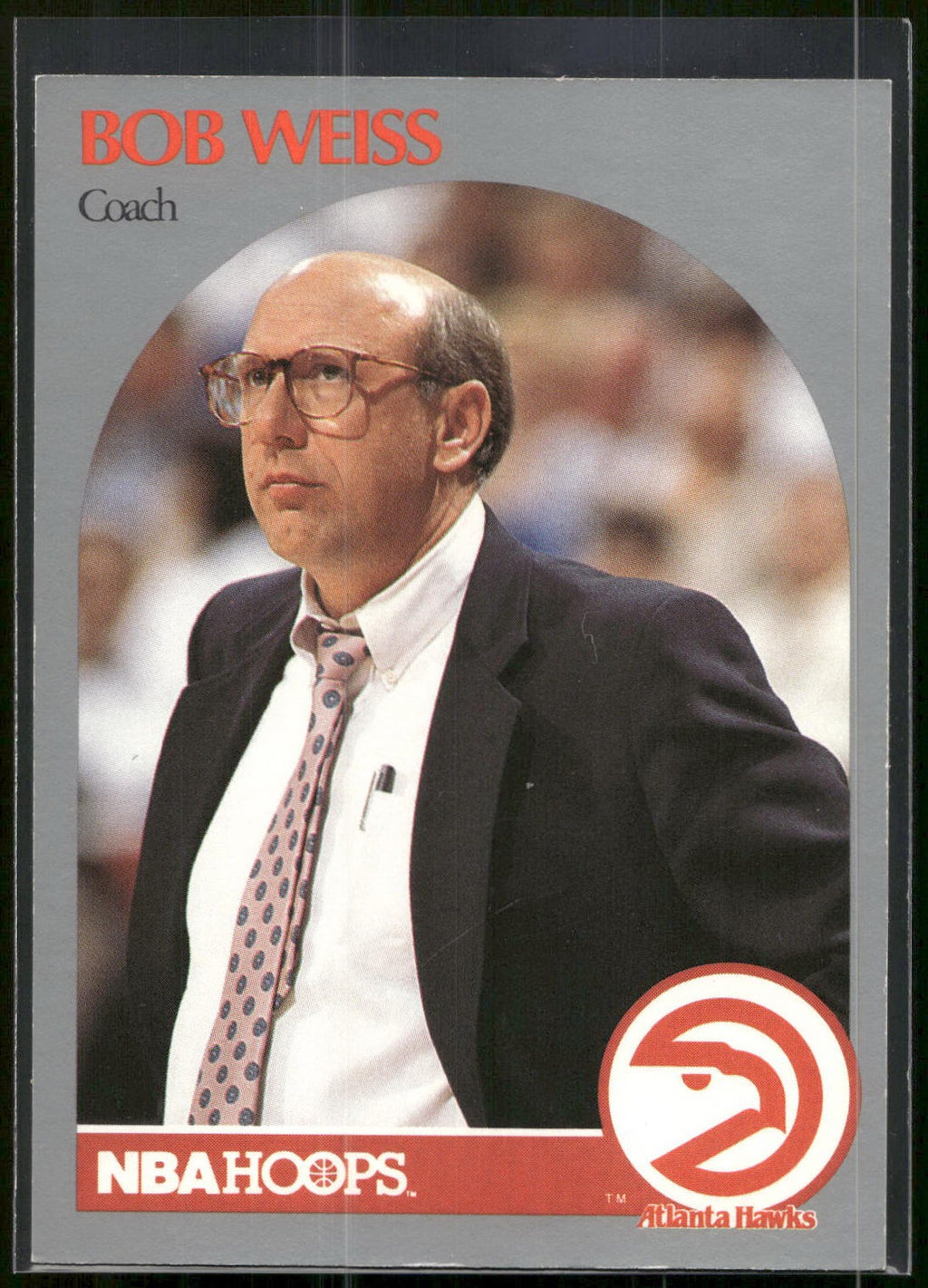 1990-91 Hoops #305 Bob Weiss