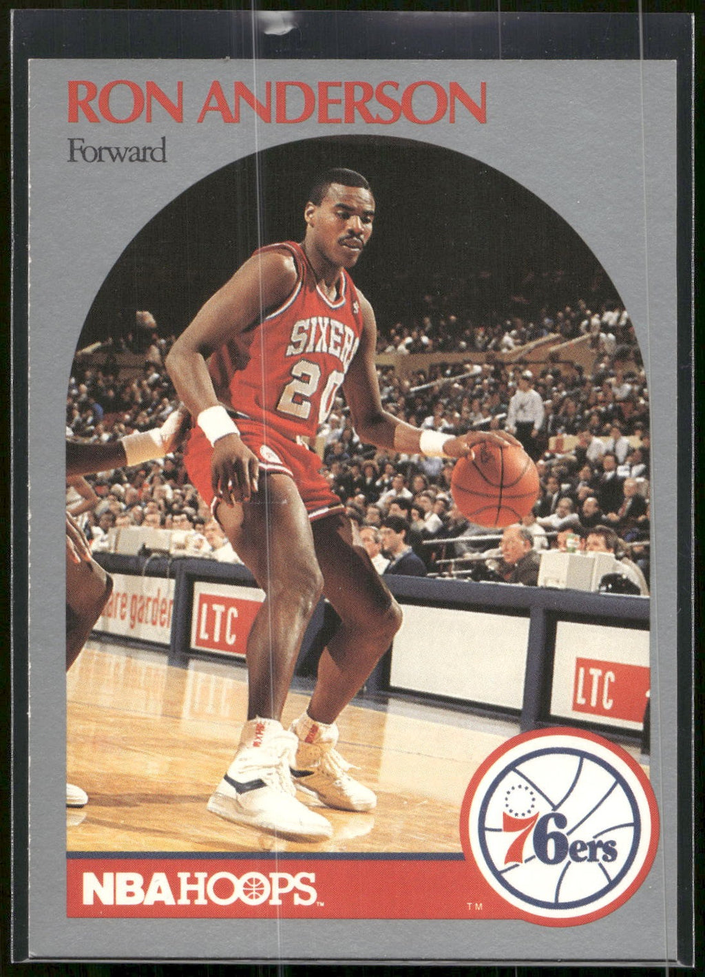 1990-91 Hoops #224 Ron Anderson