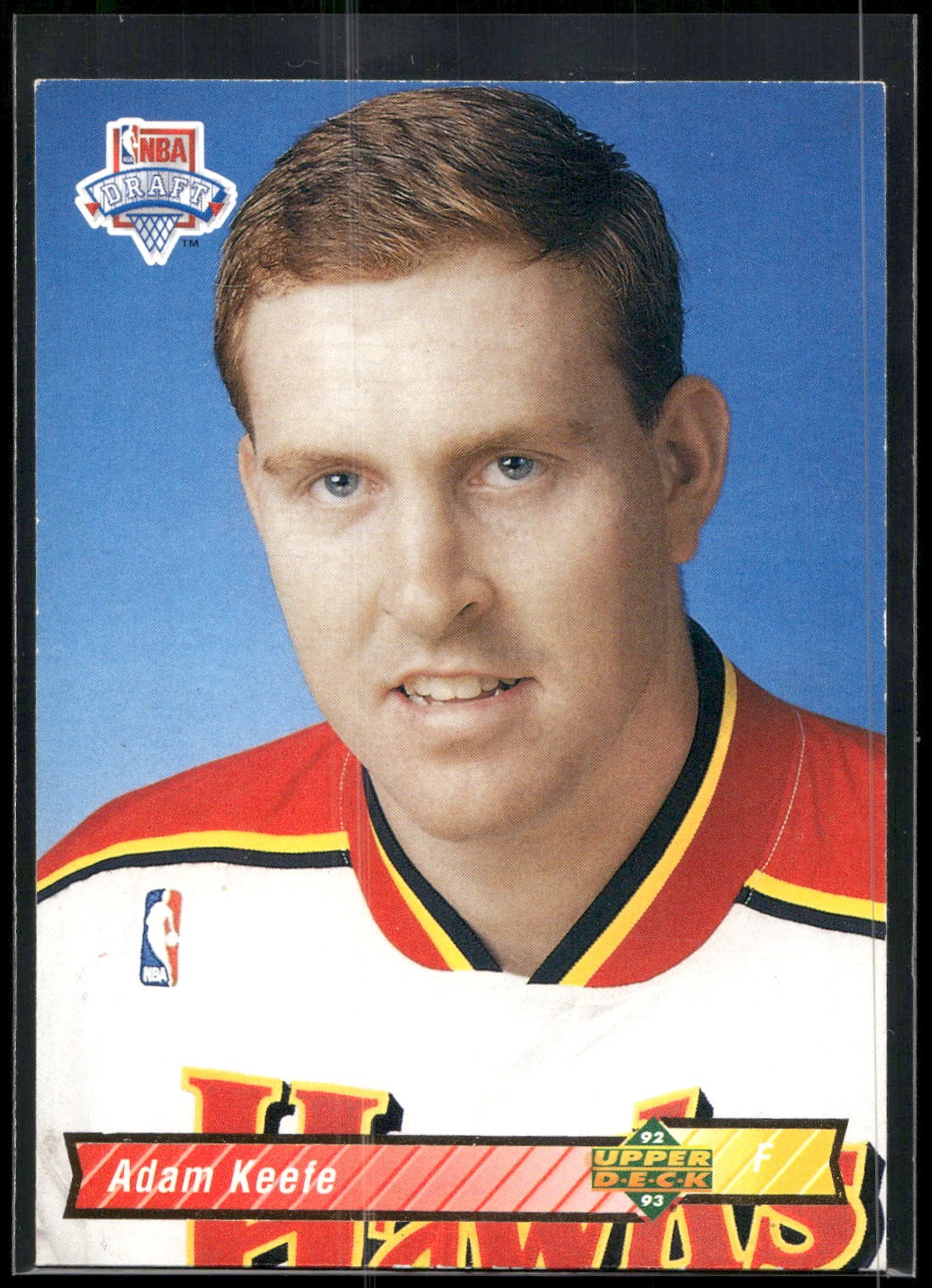 1992-93 Upper Deck #6b Adam Keefe