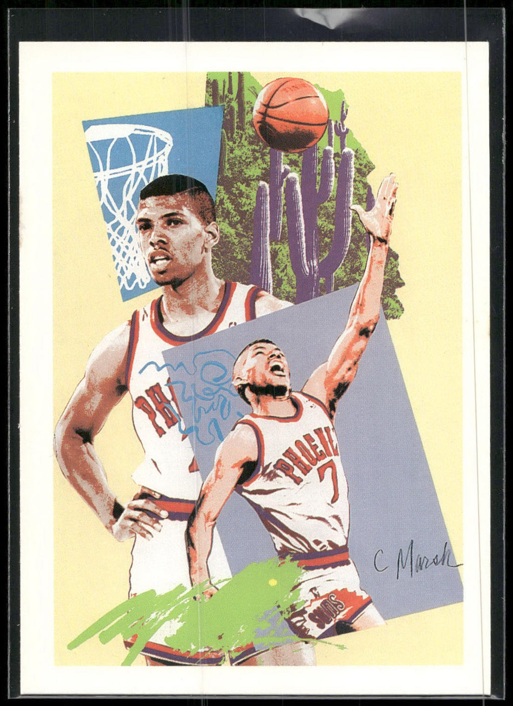 1990-91 Hoops #375 Kevin Johnson