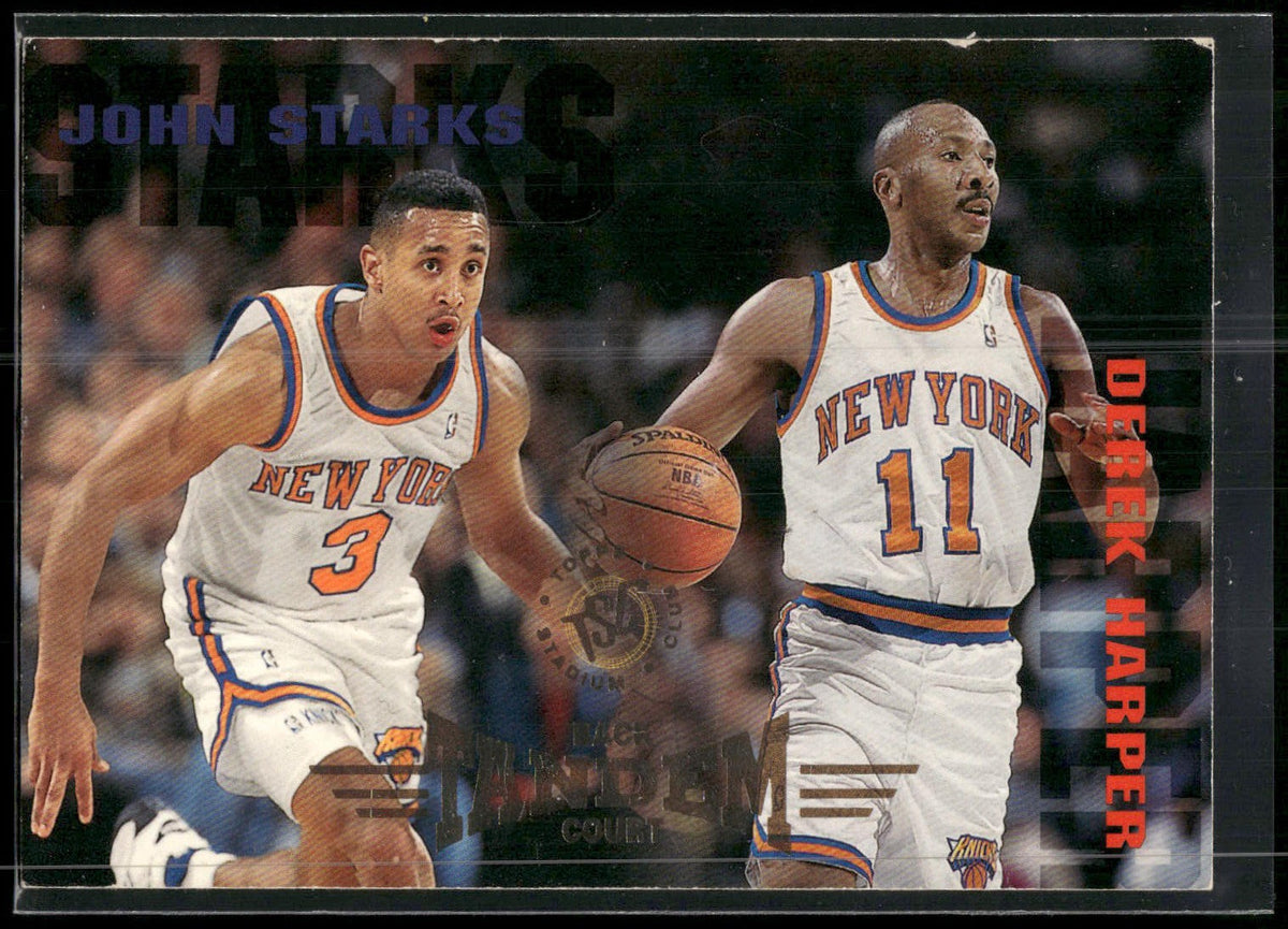 1994-95 Stadium Club #226 John Starks / Derek Harper