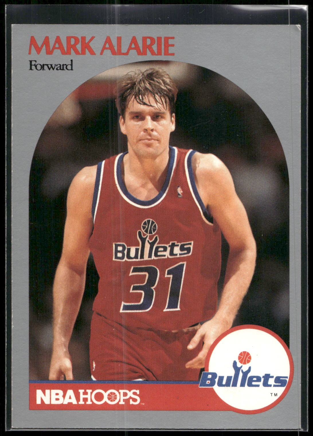 1990-91 Hoops #295 Mark Alarie