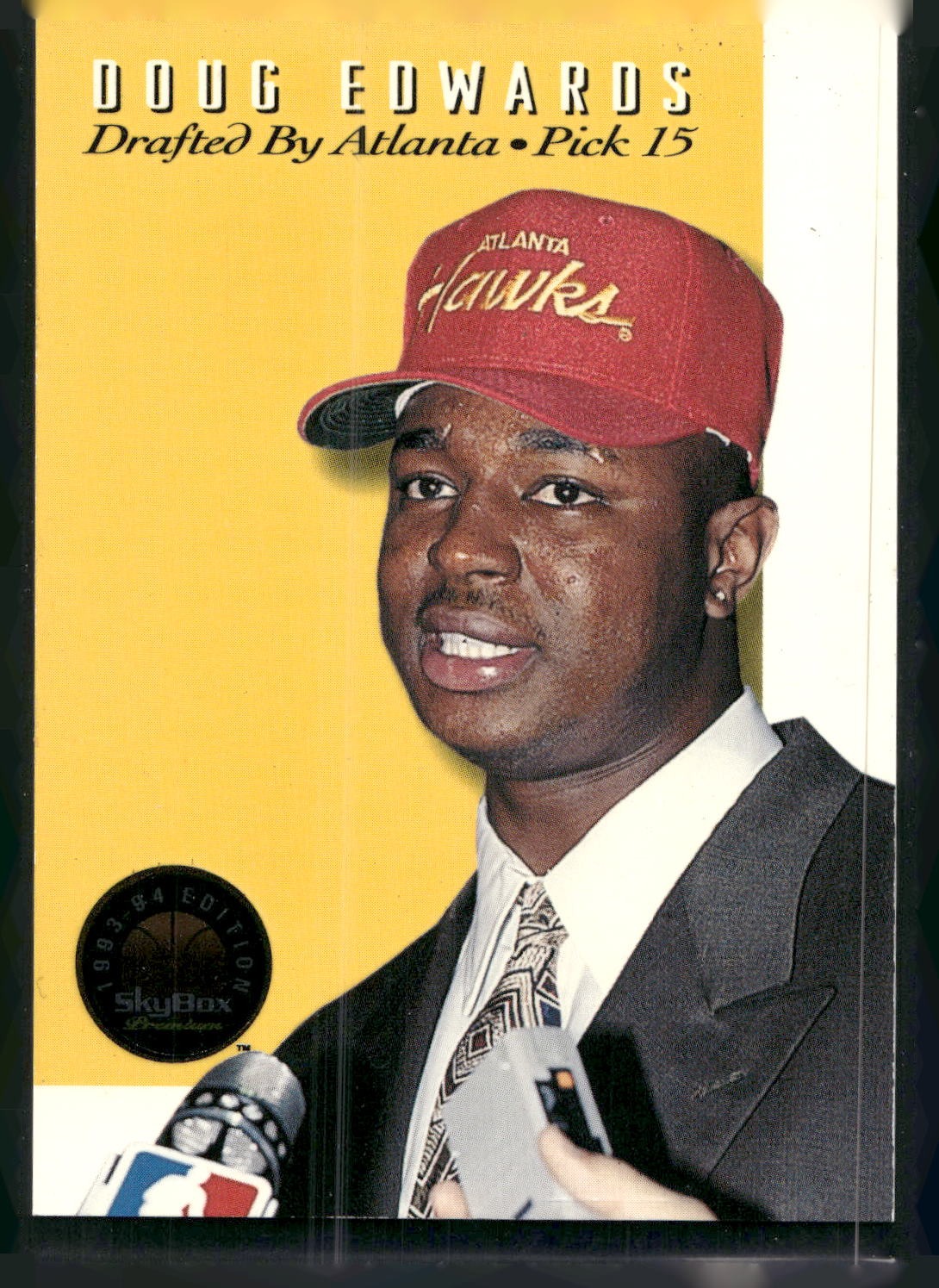 1993-94 SkyBox Premium #DP15 Doug Edwards Draft Picks