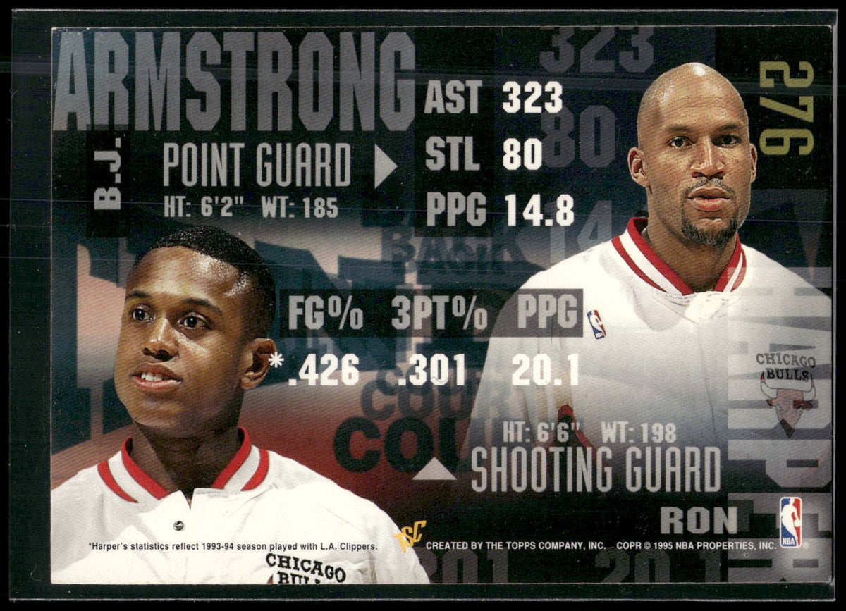 1994-95 Stadium Club #276 Ron Harper / B.J. Armstrong