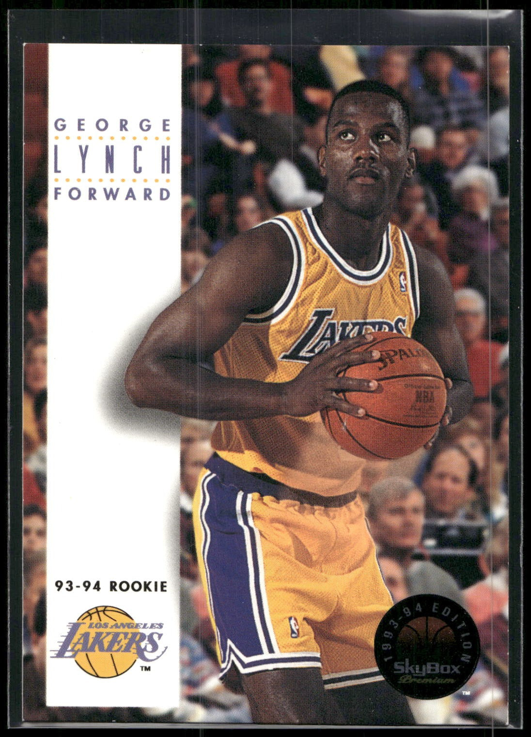 1993-94 SkyBox Premium #186 George Lynch