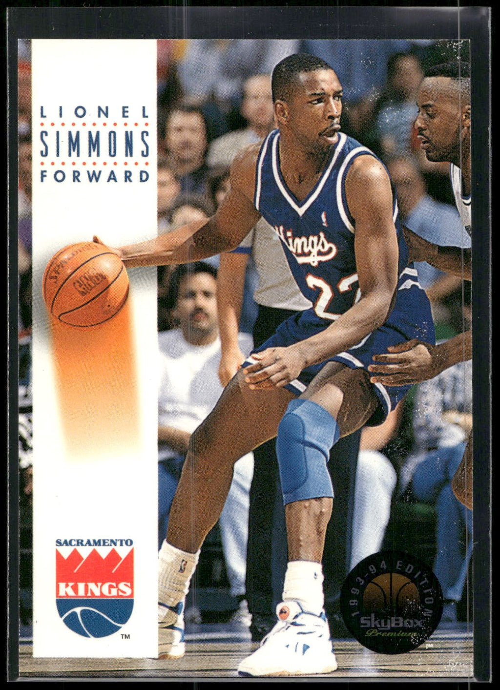 1993-94 SkyBox Premium #158 Lionel Simmons