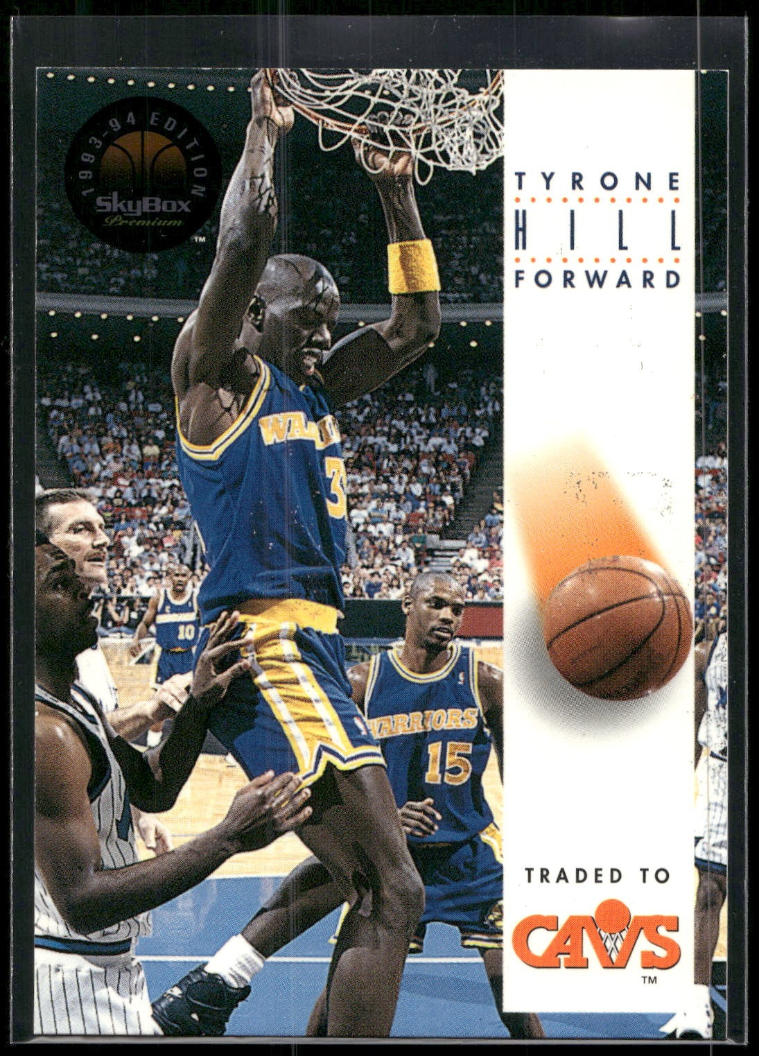 1993-94 SkyBox Premium #74 Tyrone Hill