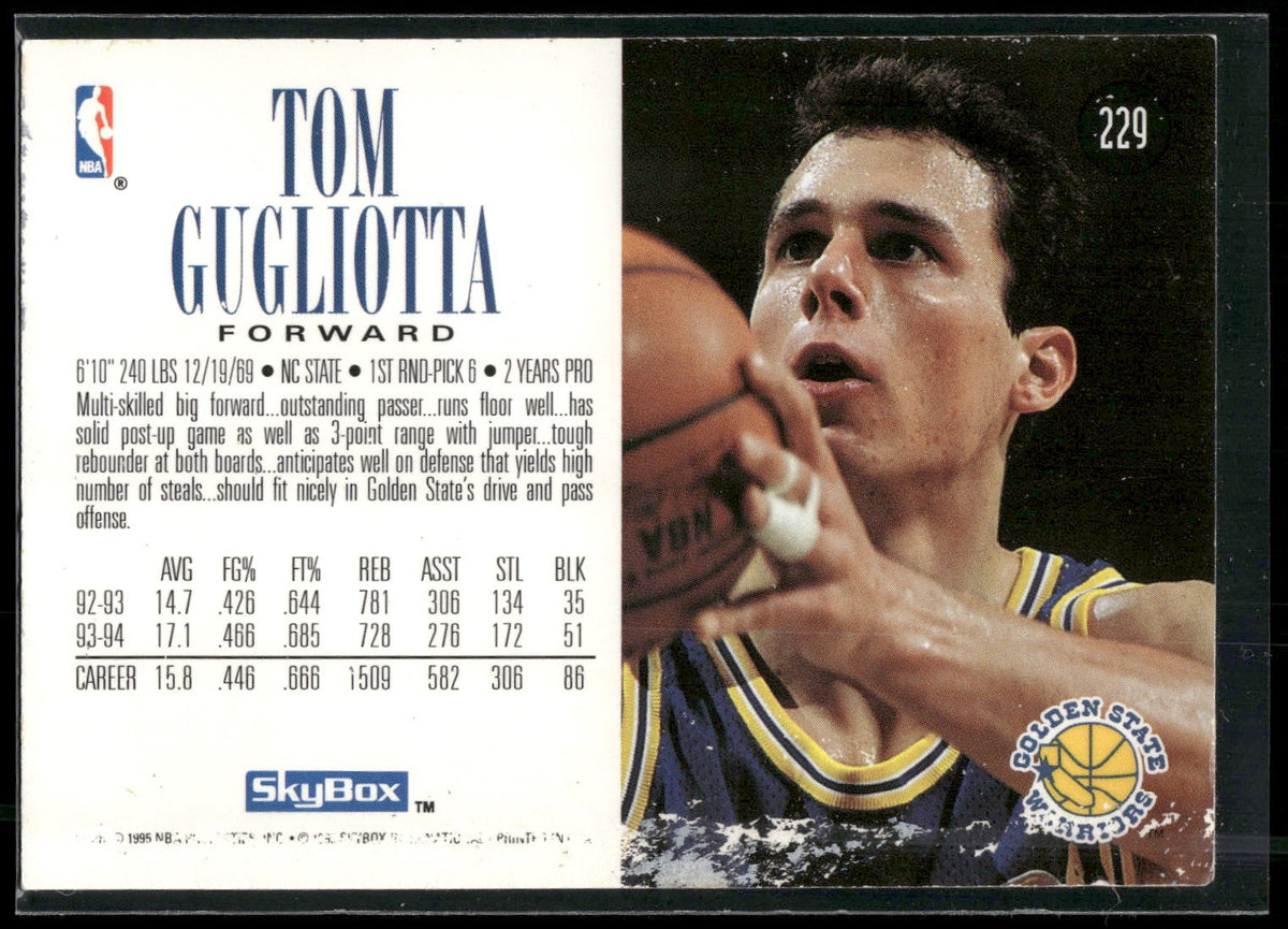 1994-95 SkyBox Premium #229 Tom Gugliotta