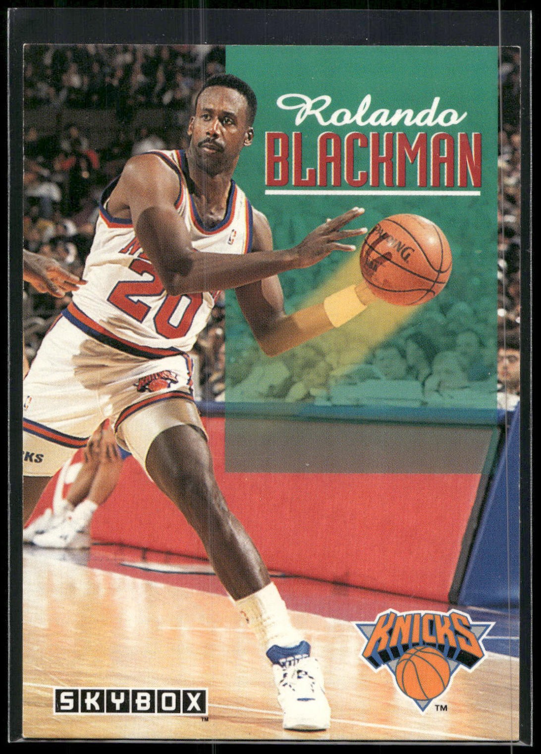 1992-93 SkyBox #373 Rolando Blackman