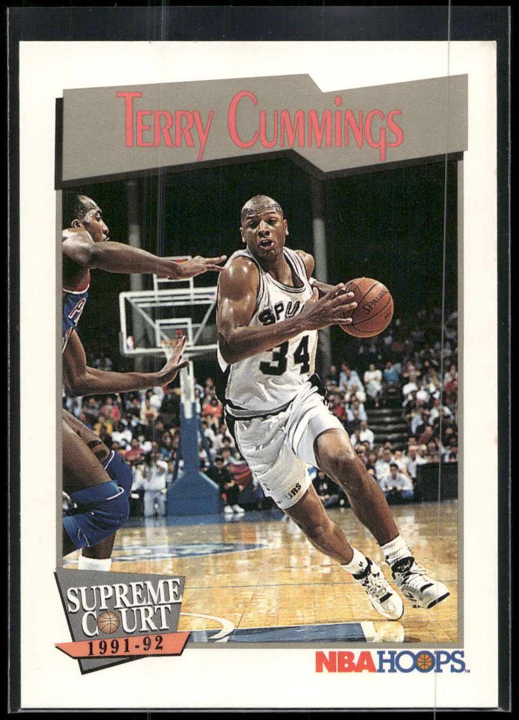 1991-92 Hoops #495 Terry Cummings