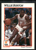 1991-92 Hoops #107 Willie Burton