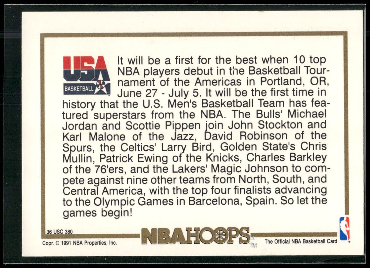1991-92 Hoops #NNO Team USA Header