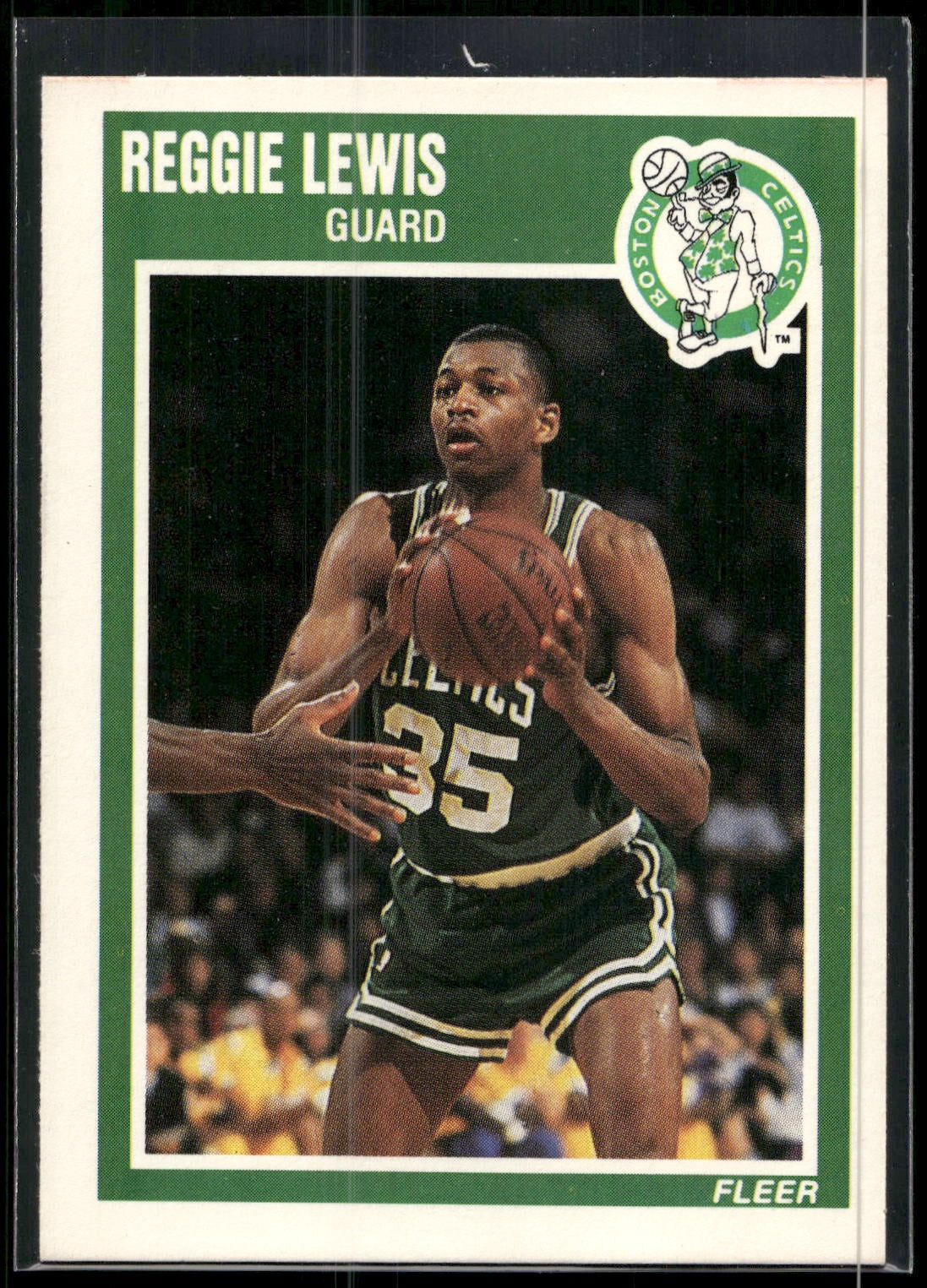 1989-90 Fleer #10 Reggie Lewis