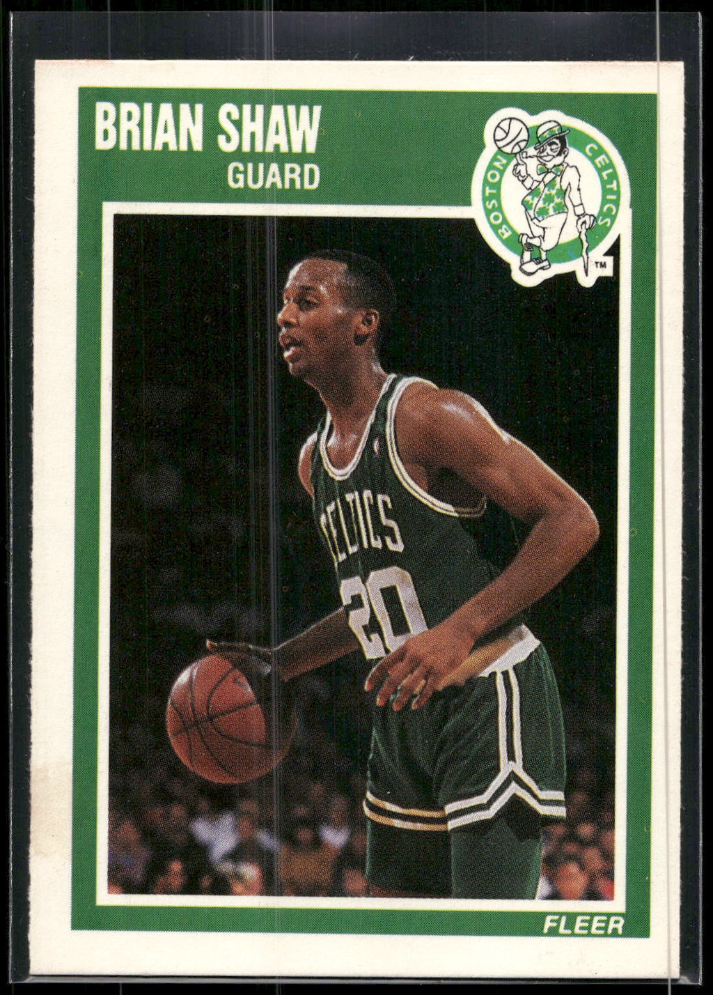 1989-90 Fleer #14 Brian Shaw