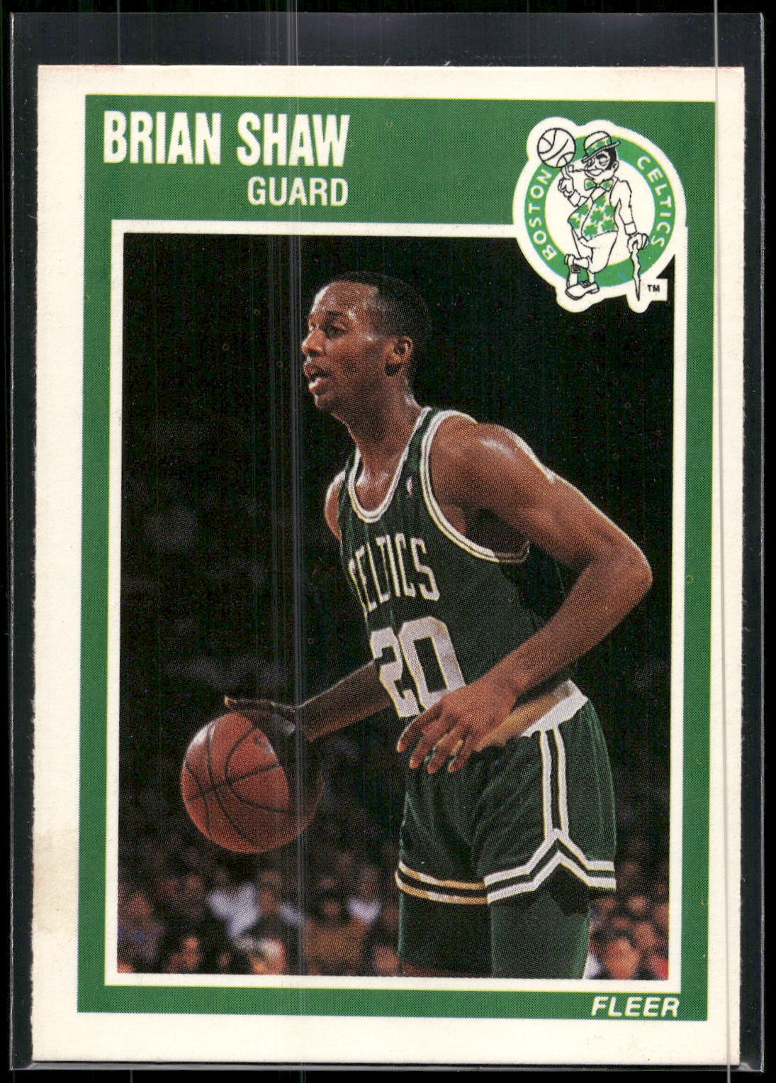 1989-90 Fleer #14 Brian Shaw