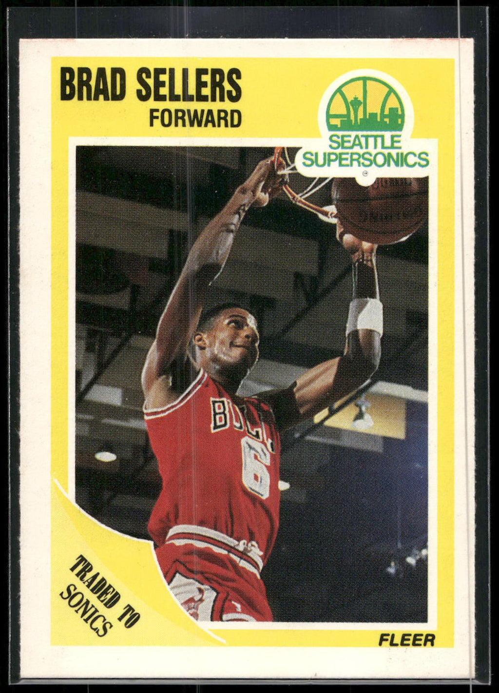 1989-90 Fleer #24 Brad Sellers