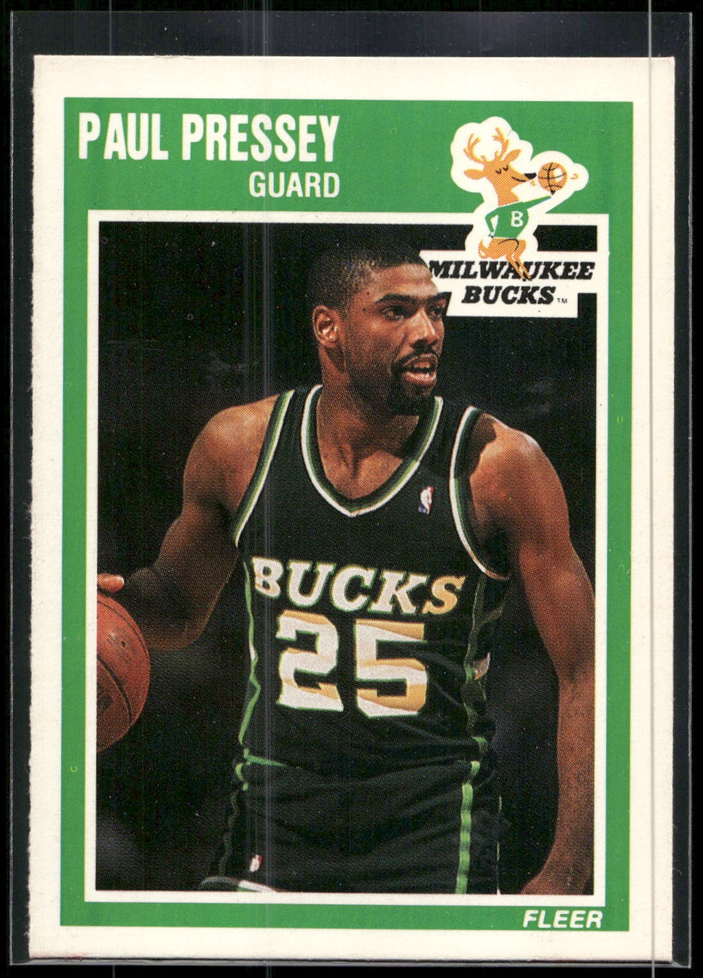 1989-90 Fleer #89 Paul Pressey