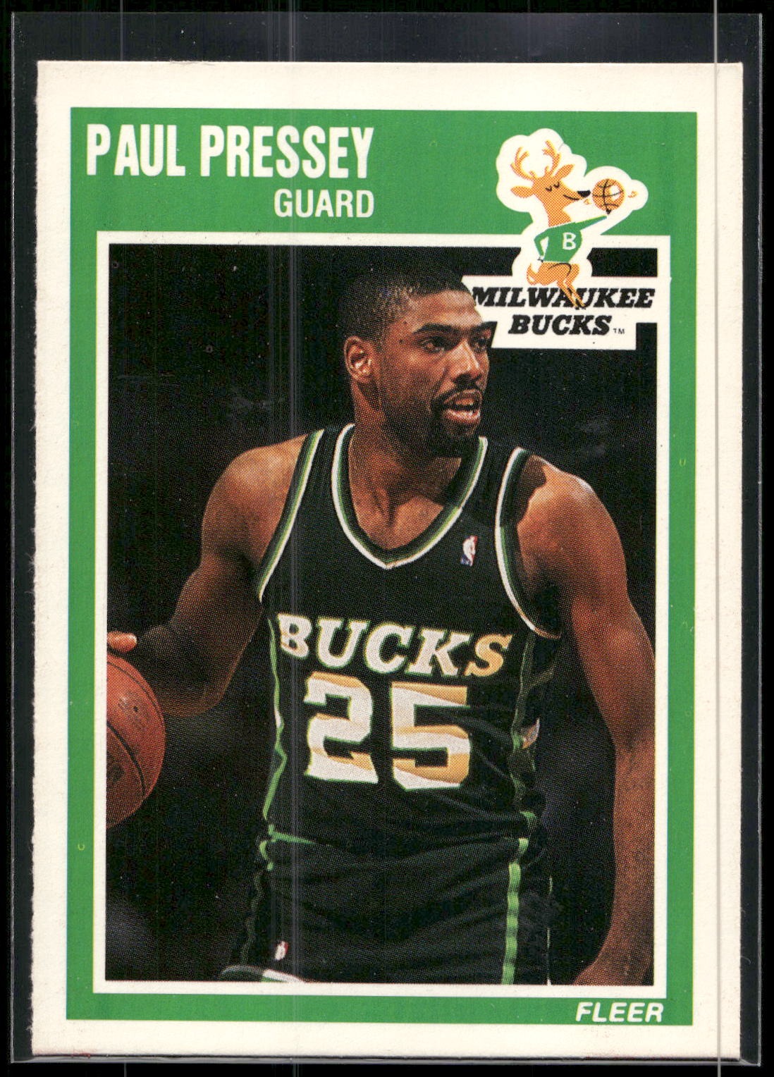 1989-90 Fleer #89 Paul Pressey