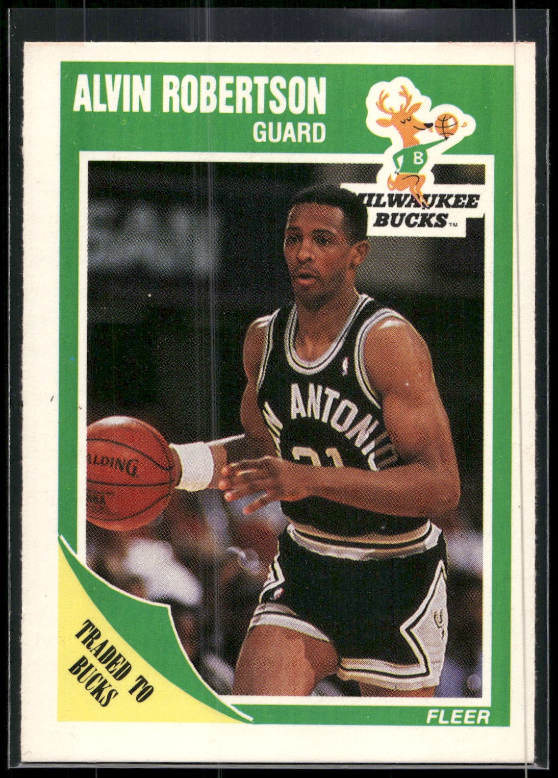 1989-90 Fleer #90 Alvin Robertson