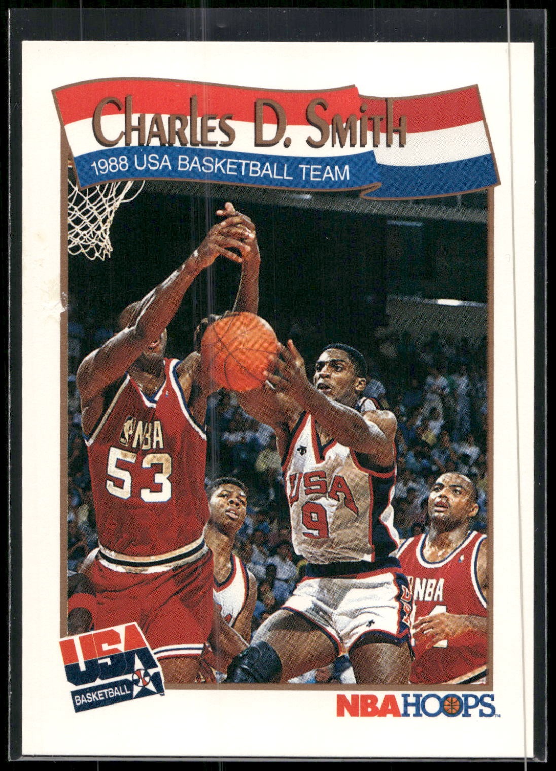 1991-92 Hoops #574 Charles D. Smith