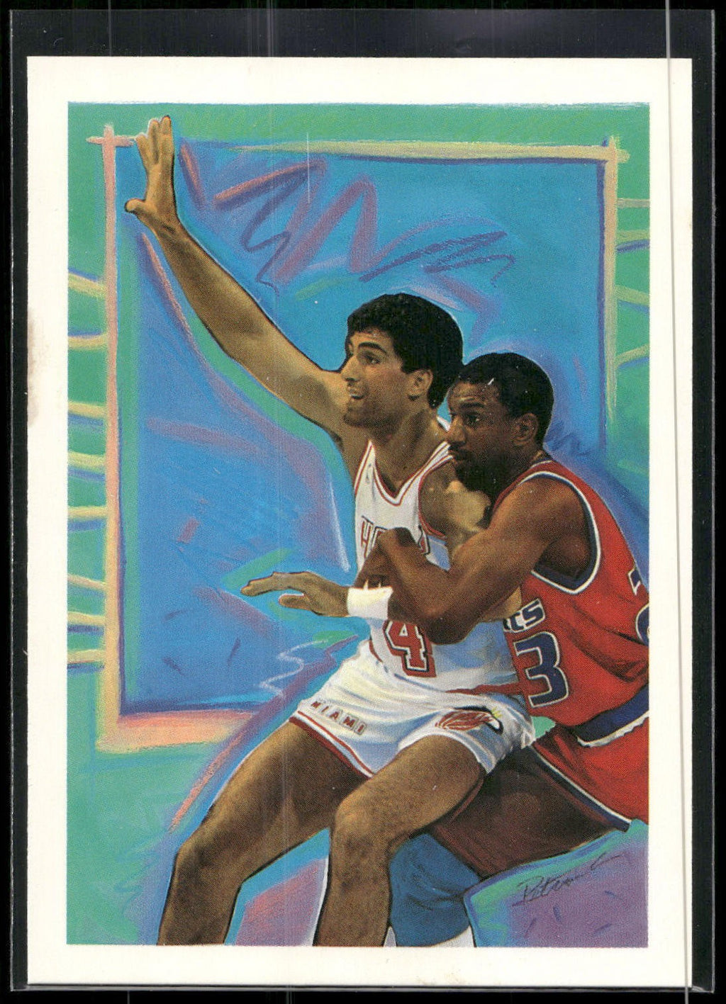 1990-91 Hoops #368 Rony Seikaly