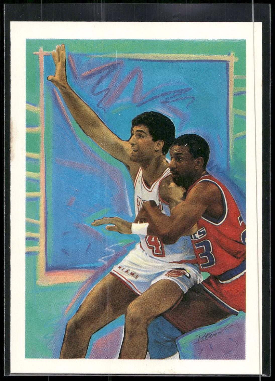 1990-91 Hoops #368 Rony Seikaly