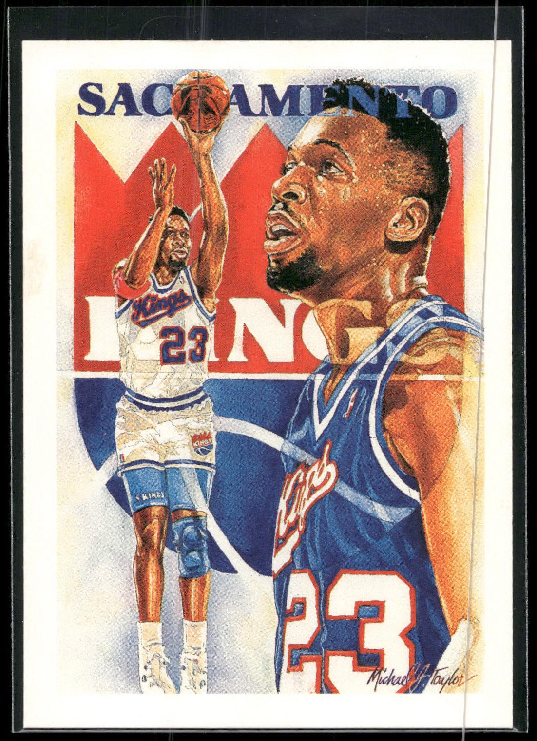 1990-91 Hoops #377 Wayman Tisdale