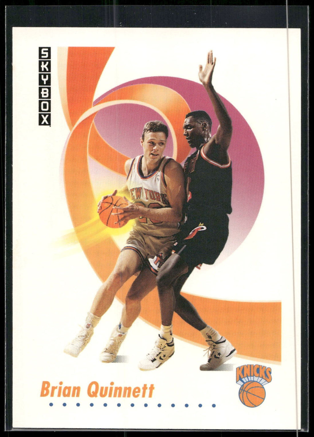 1991-92 SkyBox #193 Brian Quinnett