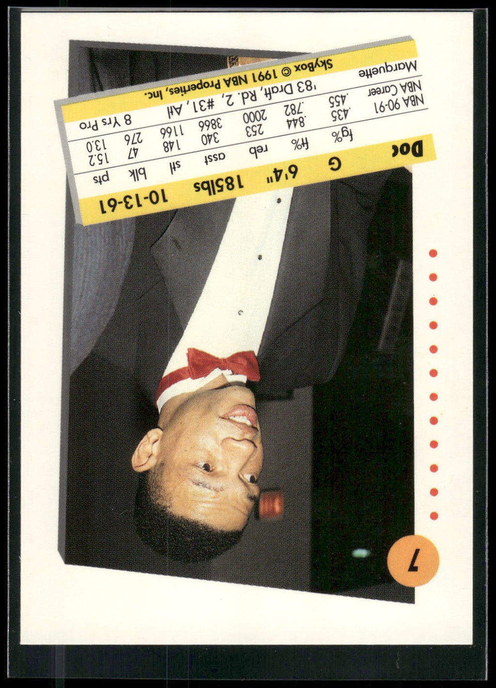 1991-92 SkyBox #7 Glenn Rivers