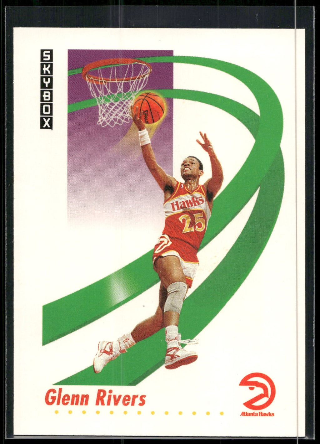 1991-92 SkyBox #7 Glenn Rivers