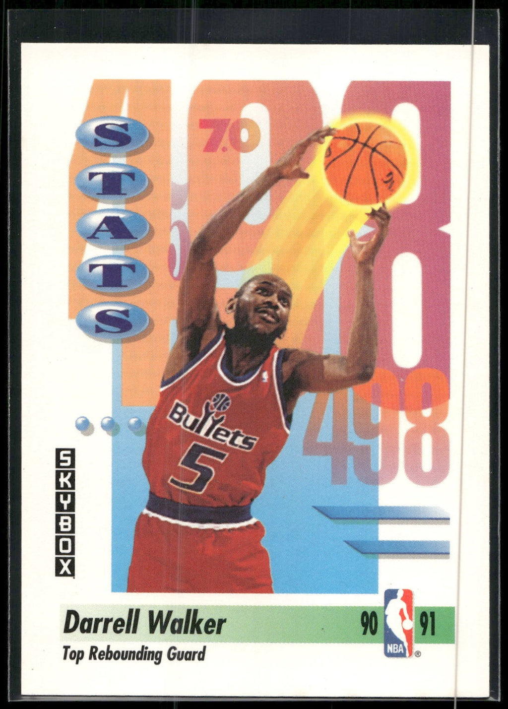 1991-92 SkyBox #304 Darrell Walker