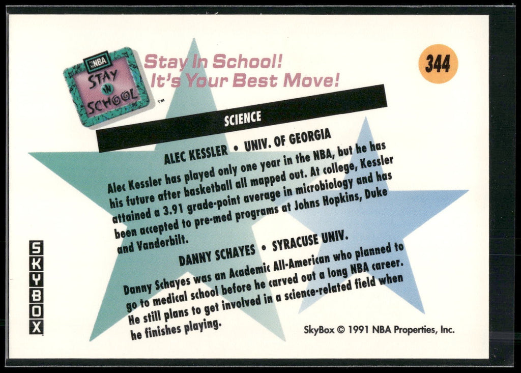 1991-92 SkyBox #344 Science