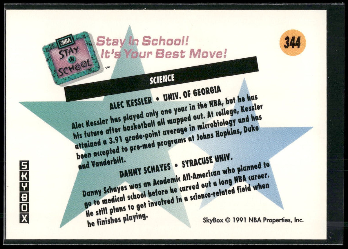 1991-92 SkyBox #344 Science