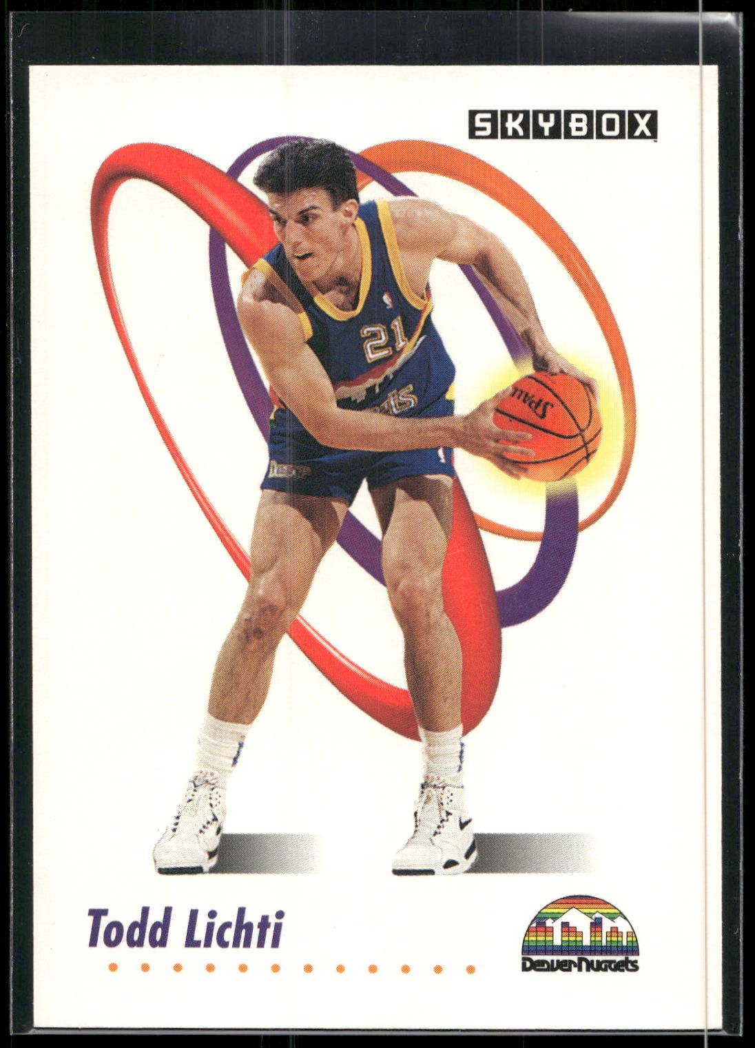 1991-92 SkyBox #73 Todd Lichti