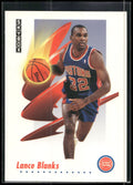 1991-92 SkyBox #80 Lance Blanks