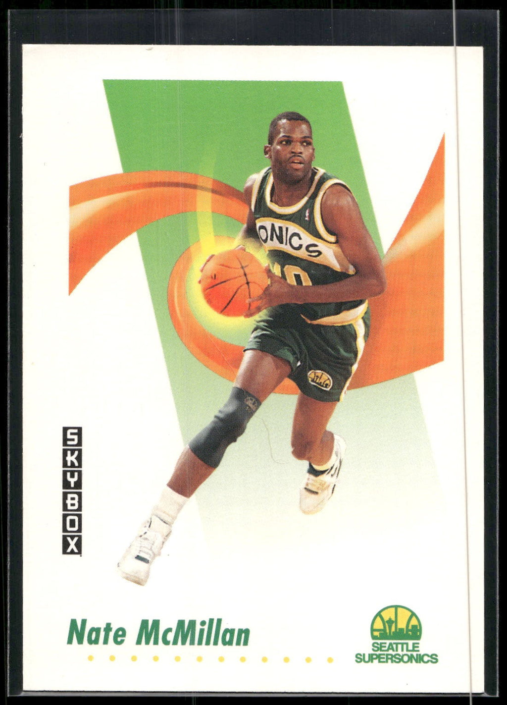 1991-92 SkyBox #273 Nate McMillan