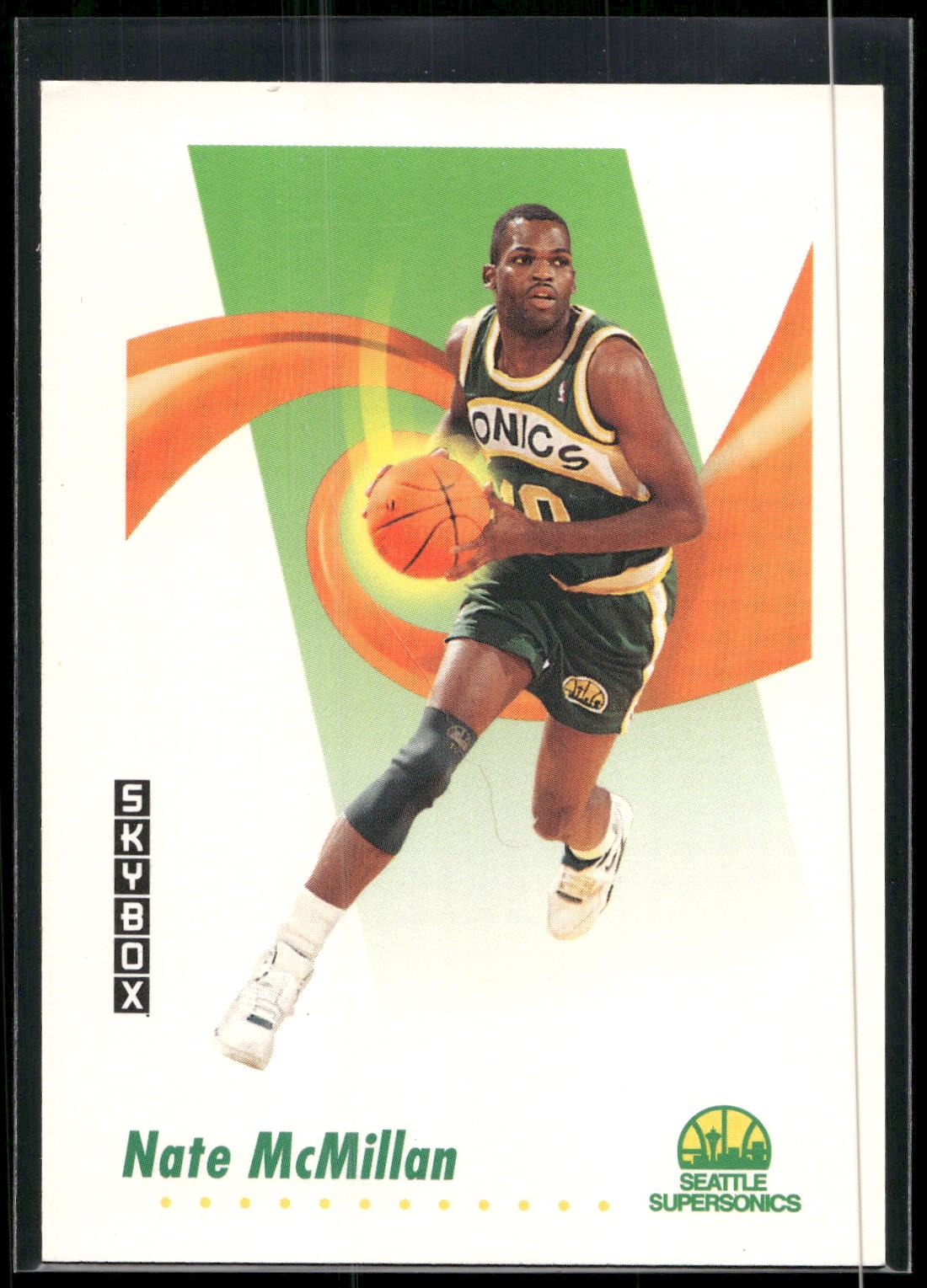 1991-92 SkyBox #273 Nate McMillan