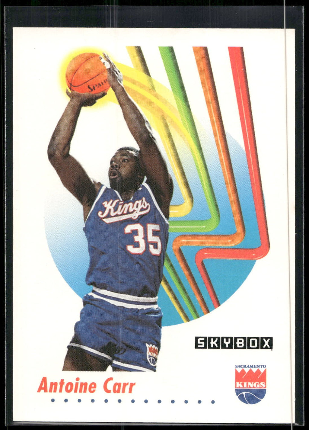 1991-92 SkyBox #244 Antoine Carr