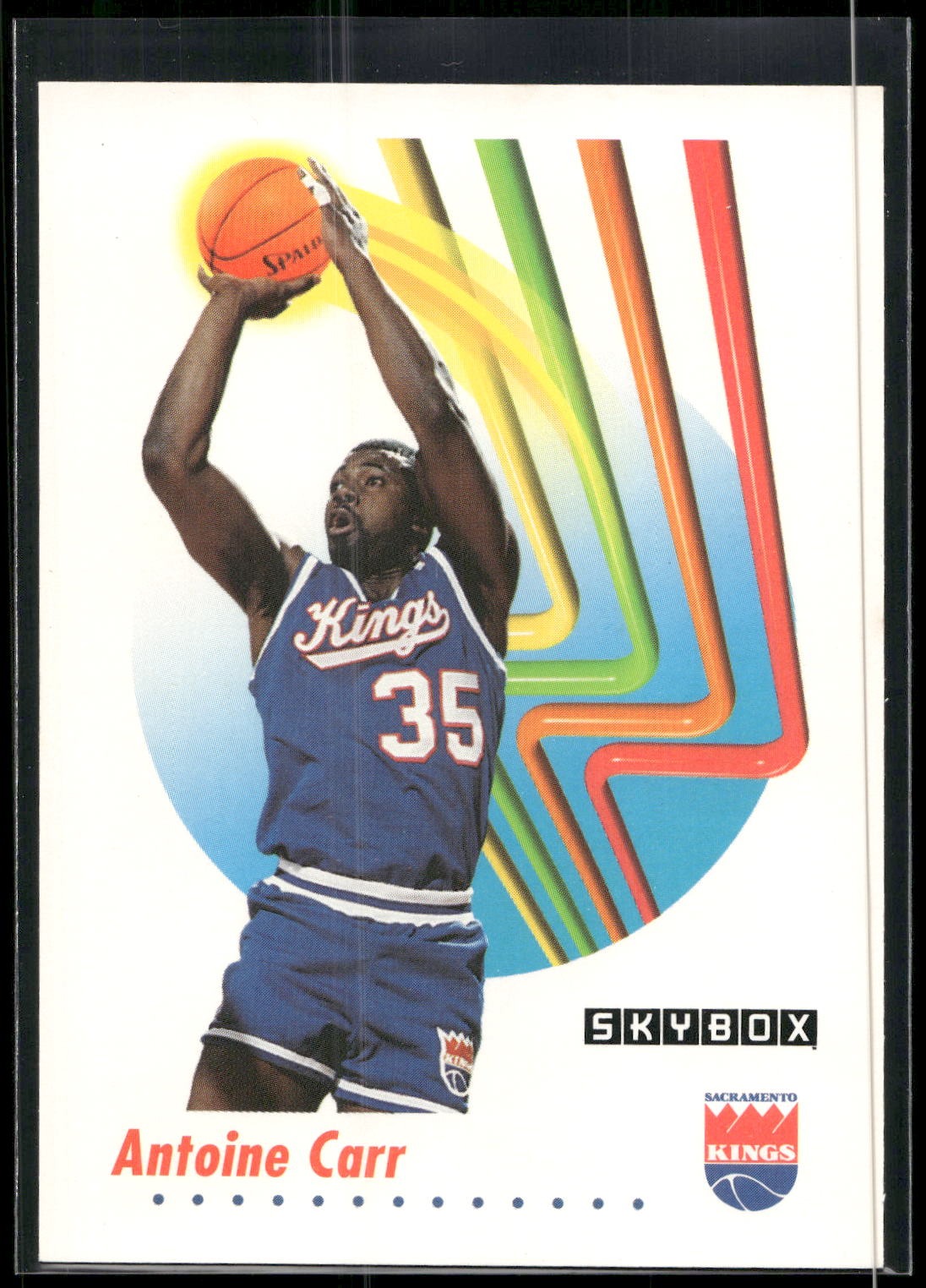1991-92 SkyBox #244 Antoine Carr