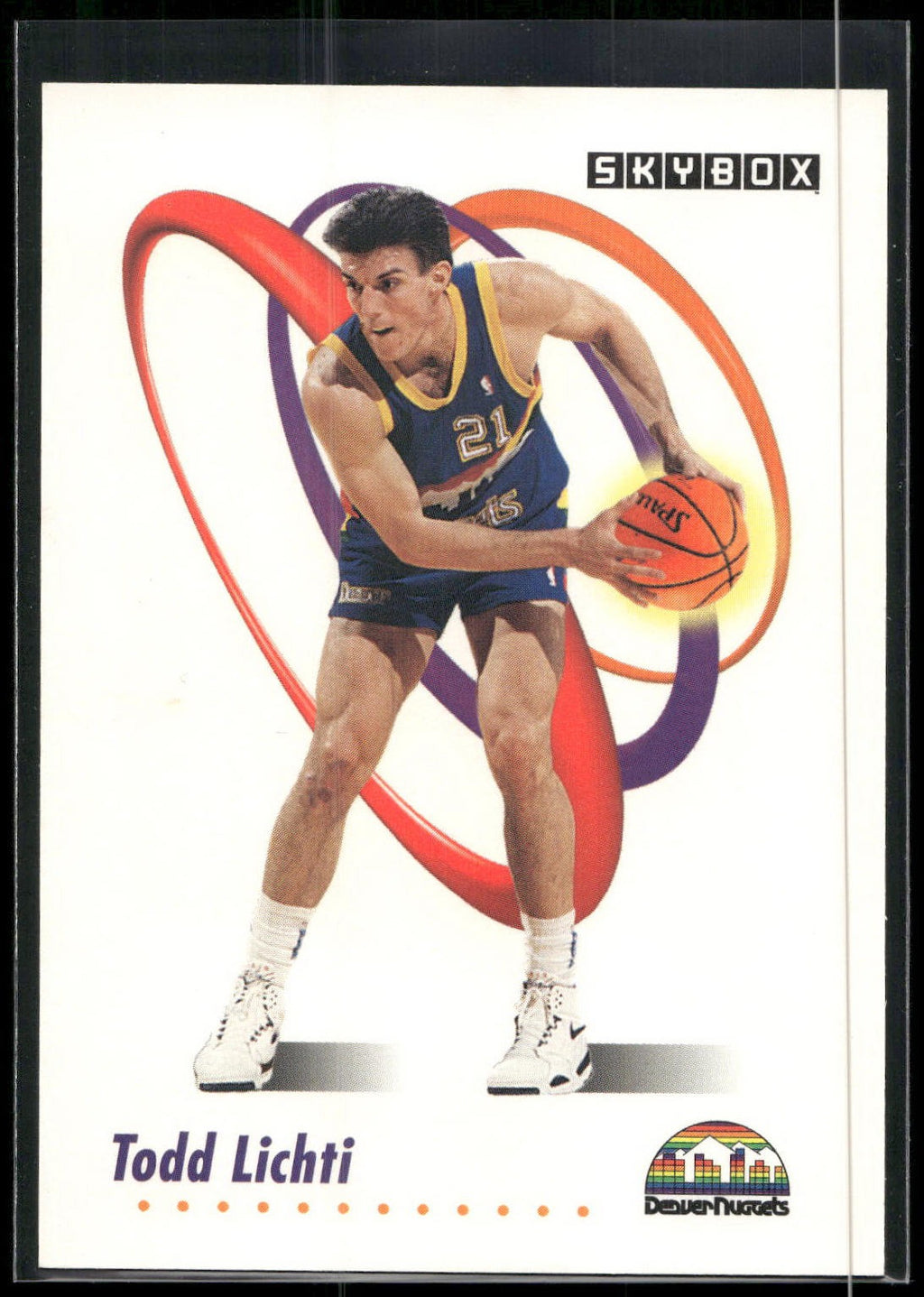 1991-92 SkyBox #73 Todd Lichti