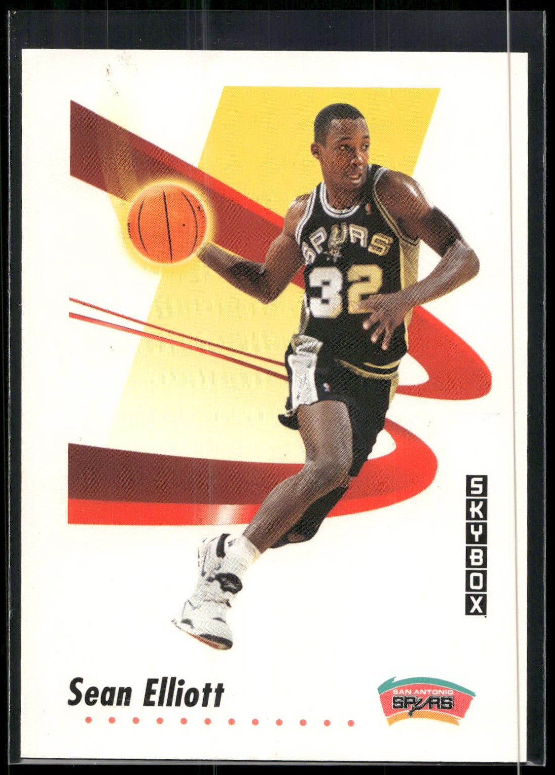 1991-92 SkyBox #256 Sean Elliott