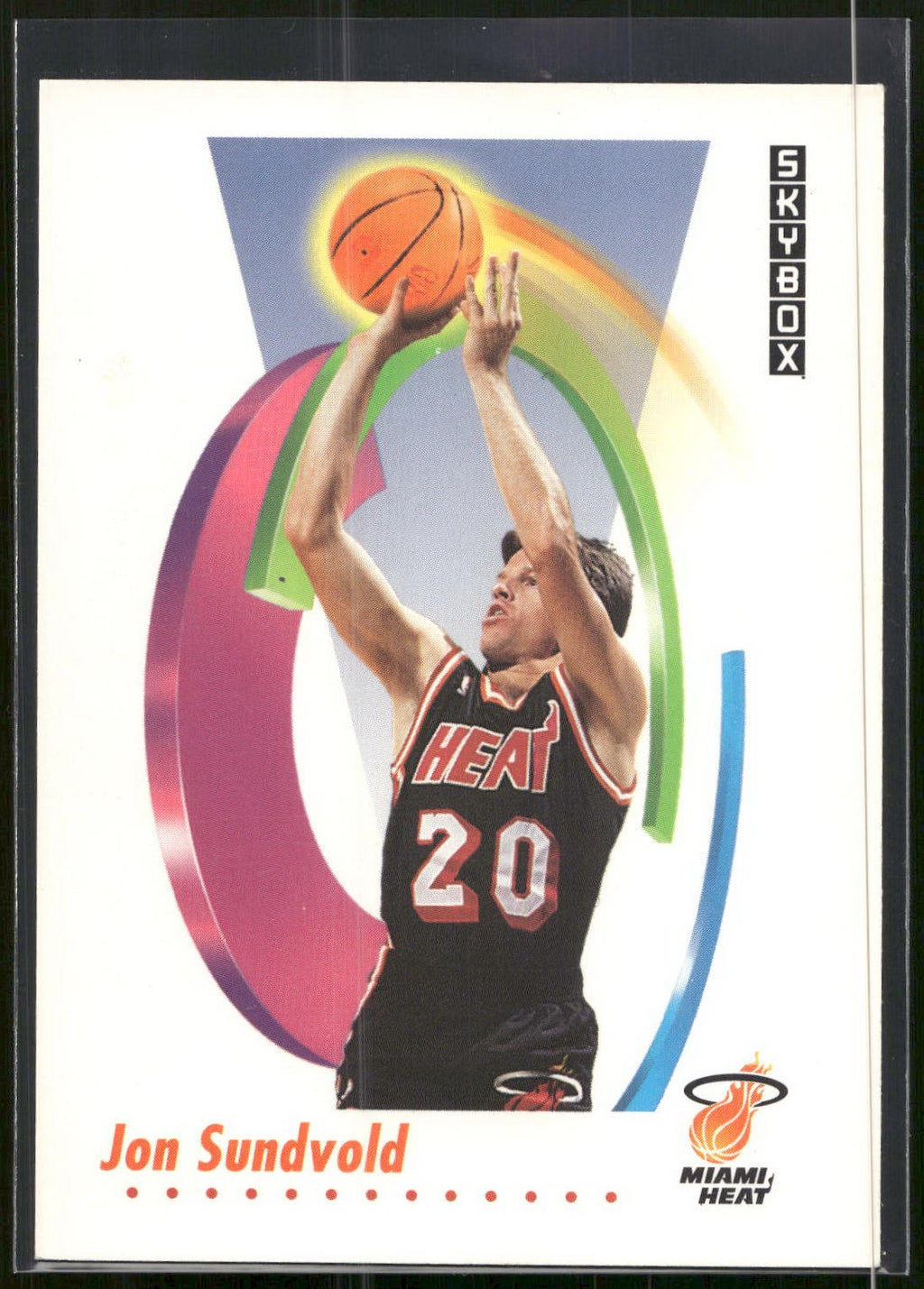 1991-92 SkyBox #153 Jon Sundvold