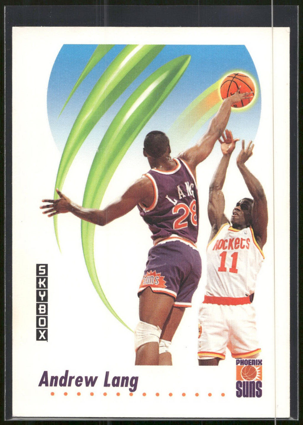 1991-92 SkyBox #227 Andrew Lang