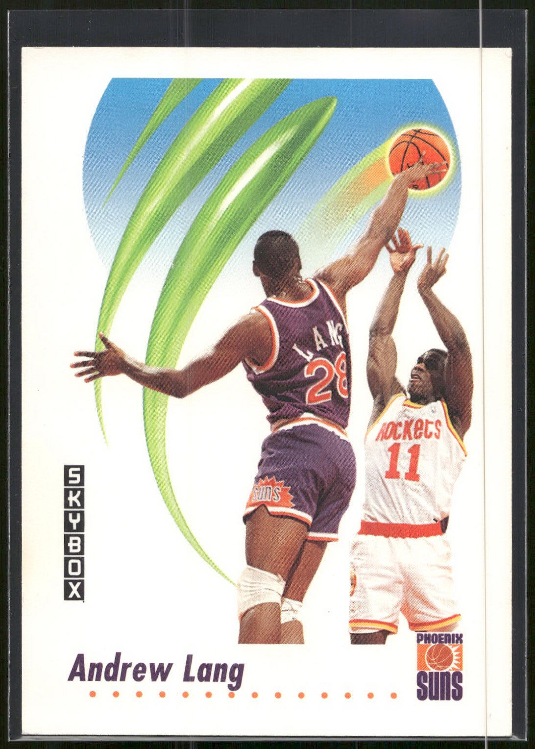1991-92 SkyBox #227 Andrew Lang