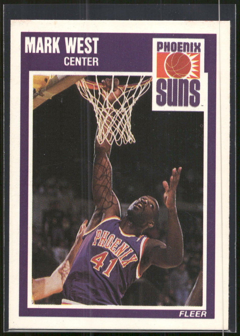 1989-90 Fleer #125 Mark West