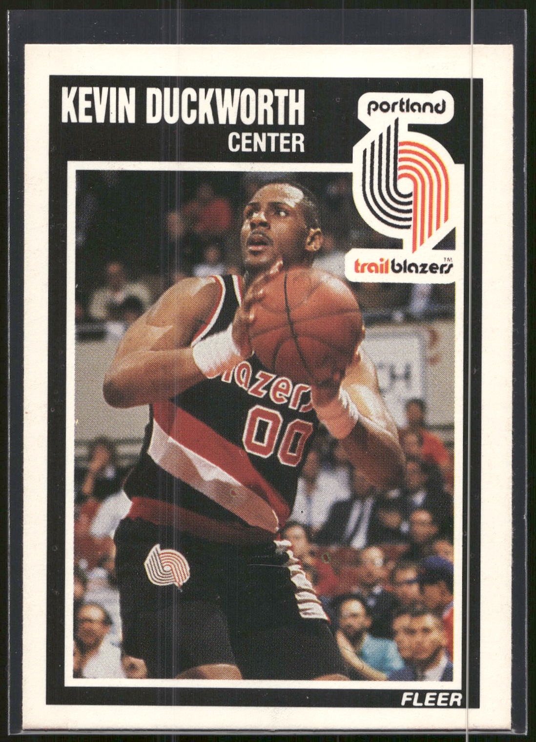 1989-90 Fleer #129 Kevin Duckworth