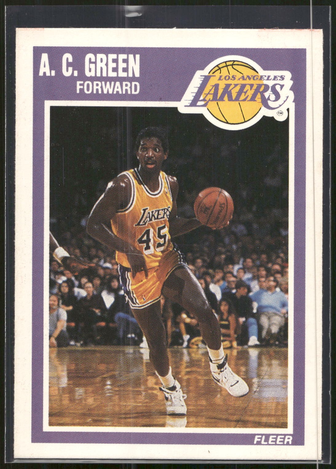 1989-90 Fleer #76 A.C. Green