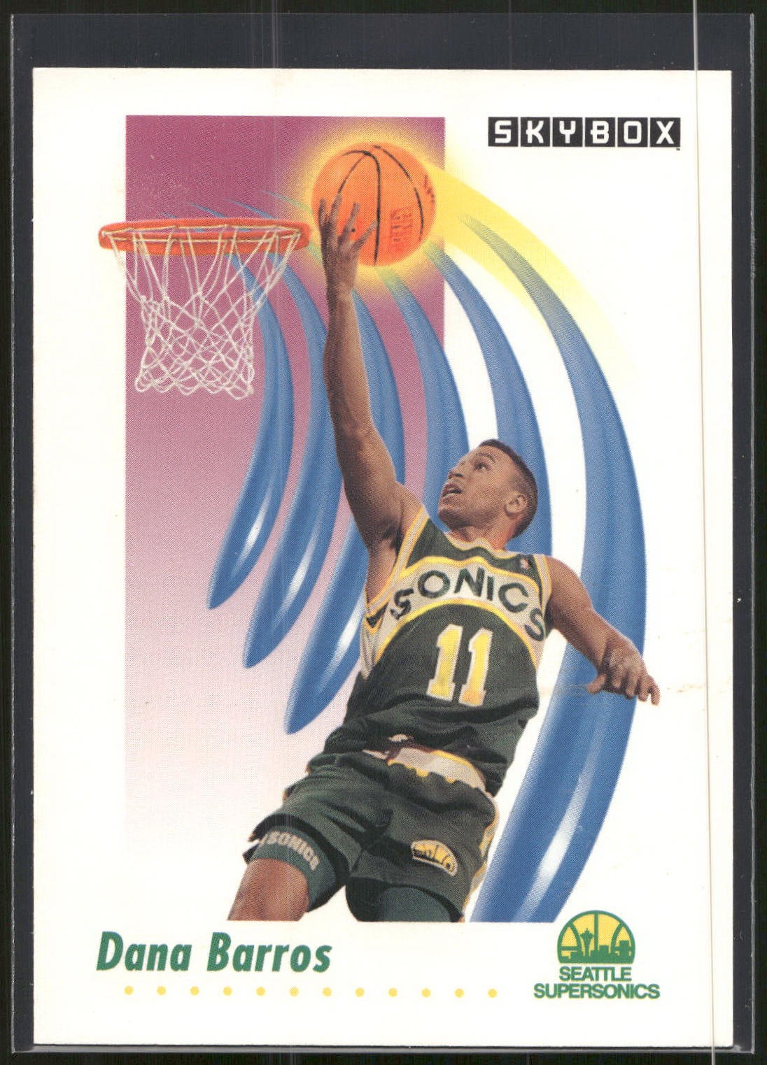 1991-92 SkyBox #265 Dana Barros